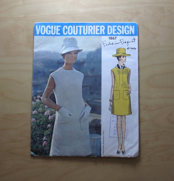 Vogue 1867 Vogue Couturier Design Federico Forquet - One-Piece Dress