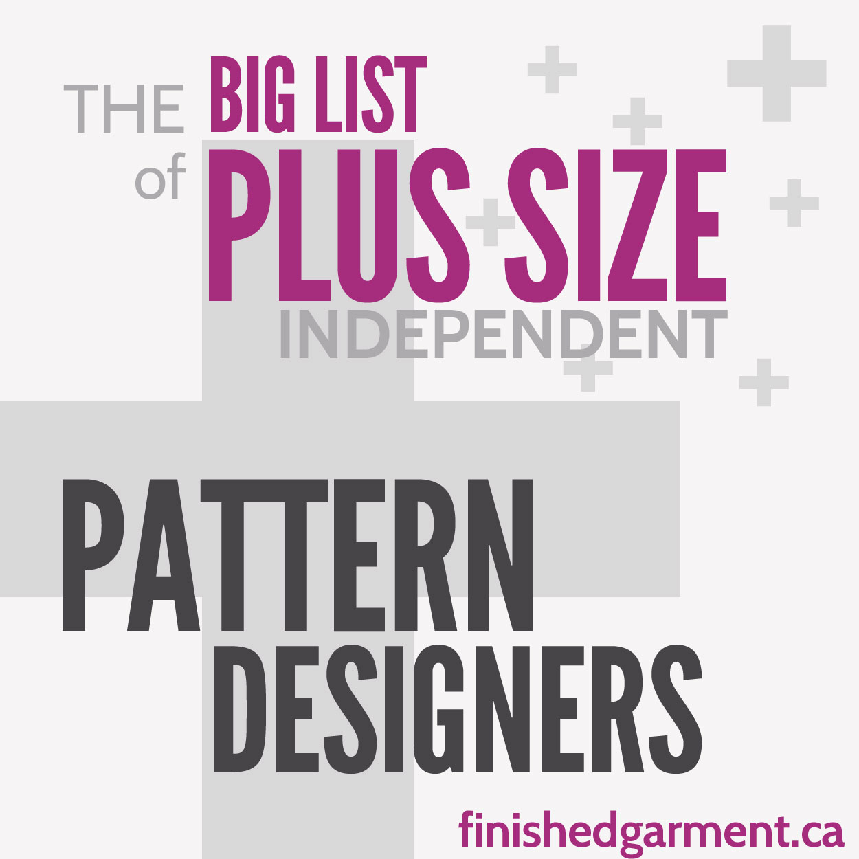 The Big List of Independent Sewing Patterns for the Plus-Sized Sewist ...