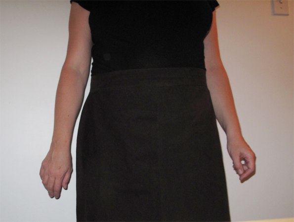 Ginger skirt by Colette, as sewn by The Finished Garment