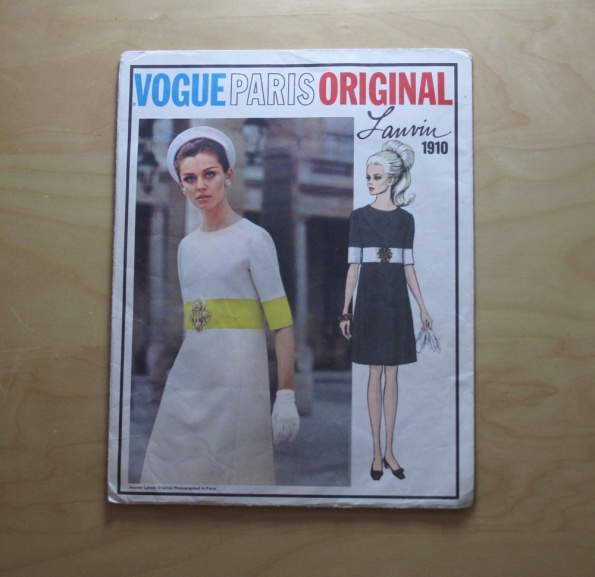 Vogue 1910 Vogue Paris Original Lanvin - Misses One-Piece Dress
